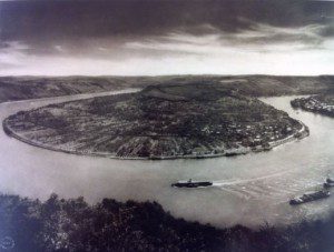 August Sander: Die Rheinschleife bei Boppard